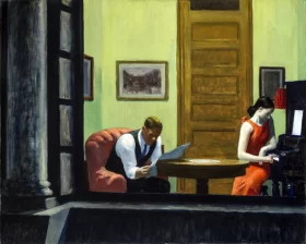 Room in New York 1932 by Edward Hopper