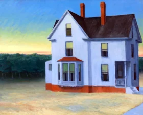 Cape Cod Sunset 1934 by Edward Hopper