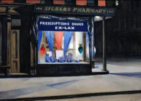 Drug Store by Edward Hopper