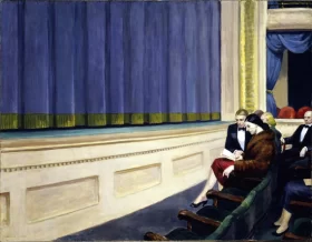 First Row Orchestra by Edward Hopper First Row Orchestra by Edward Hopper