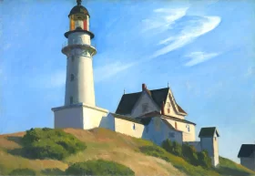 Light at Two Lights by Edward Hopper Light at Two Lights by Edward Hopper