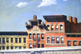 From Williamsburg Bridge by Edward Hopper From Williamsburg Bridge by Edward Hopper