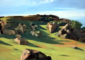 Cape Ann Granite by Edward Hopper Cape Ann Granite by Edward Hopper
