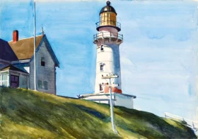 Light at Two Lights 1927 by Edward Hopper