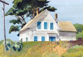 Railroad Embankment 1932 by Edward Hopper