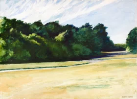 Mass of Trees at Eastham by Edward Hopper