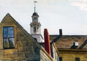 Universalist Church by Edward Hopper Universalist Church by Edward Hopper