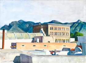 Roofs, Saltillo by Edward Hopper
