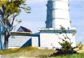 Light at Two Lights 1927 by Edward Hopper