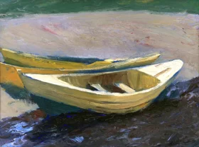 Three Dories by Edward Hopper