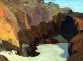Little Cove, Monhegan by Edward Hopper Little Cove, Monhegan by Edward Hopper