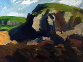 Bluffs by Edward Hopper