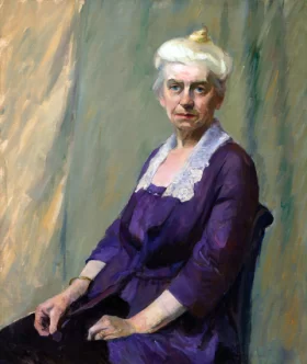 Elizabeth Griffiths Smith Hopper, the Artist's Mother by Edward Hopper