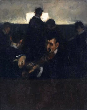 Group of Musicians in an Orchestra Pit by Edward Hopper Group of Musicians in an Orchestra Pit by Edward Hopper