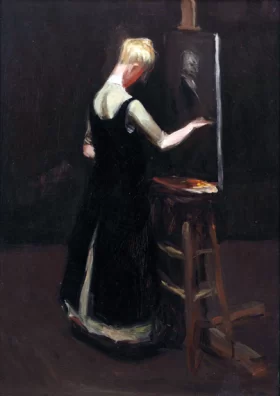 Blond Woman Before an Easel by Edward Hopper Blond Woman Before an Easel by Edward Hopper