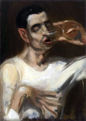 Man Drinking by Edward Hopper Man Drinking by Edward Hopper