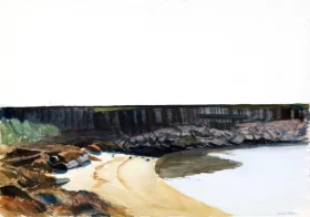 Cove with Cliffs by Edward Hopper Cove with Cliffs by Edward Hopper