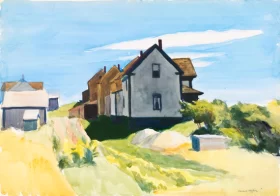 Group of Houses by Edward Hopper