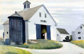 Barn at Essex by Edward Hopper Barn at Essex by Edward Hopper