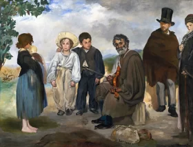 The Old Musician 1862 by Edouard Manet The Old Musician 1862 by Edouard Manet