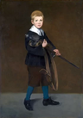 Boy with a Sword 1861 by Edouard Manet
