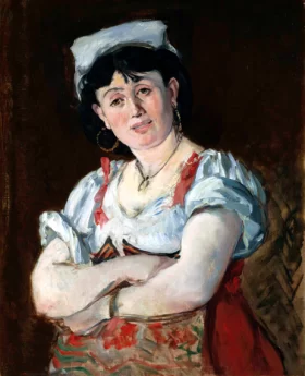 Italian 1860 by Edouard Manet