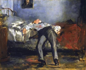 The Suicide 1877 by Edouard Manet