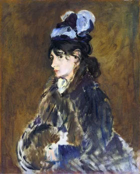 Berthe Morisot by Edouard Manet