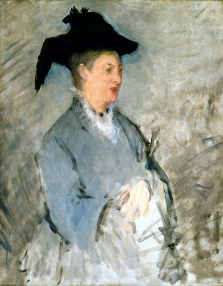 Madame Édouard Manet 1873 by Edouard Manet