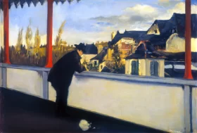 Oloron-Sainte-Marie 1871 by Edouard Manet