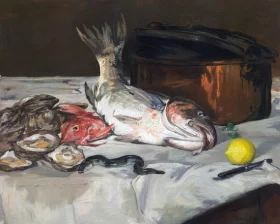 Fish 1864 by Edouard Manet