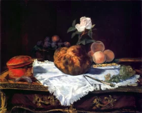 Brioche 1870 by Edouard Manet