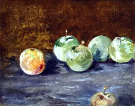 Plums by Edouard Manet