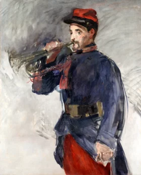 The Bugler 1882 by Edouard Manet