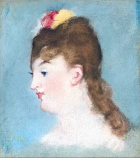 Méry Laurent 1882 by Edouard Manet