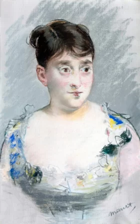 Portrait De Madame Du Paty 1880 by Edouard Manet