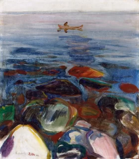 Robat Pa Sjoen by Edvard Munch Robat Pa Sjoen by Edvard Munch