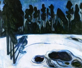 Starry Night by Edvard Munch Starry Night by Edvard Munch