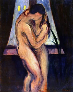 The Kiss by Edvard Munch