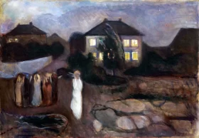 The Storm by Edvard Munch
