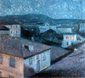 Night In Nice by Edvard Munch