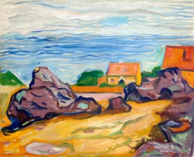 House In Borre by Edvard Munch