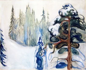 Winter by Edvard Munch