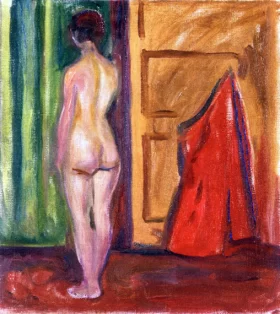 Nude With Her Back Turned by Edvard Munch
