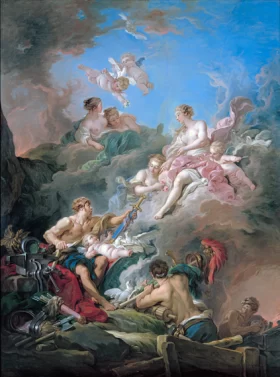 Venus at Vulcan's Forge 1769 by Francois Boucher Venus at Vulcan's Forge 1769 by Francois Boucher