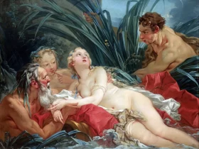 Pan and Syrinx 1743 by Francois Boucher Pan and Syrinx 1743 by Francois Boucher