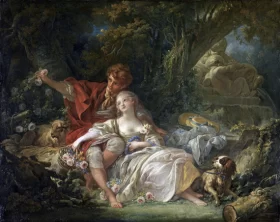 Shepherd and Shepherdess 1760 by Francois Boucher