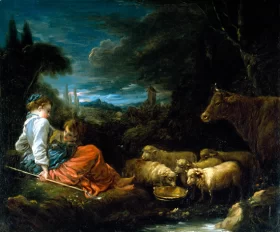 Pastoral 1730 by Francois Boucher Pastoral 1730 by Francois Boucher