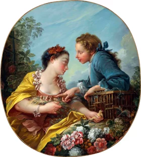 The Bird Nesters by Francois Boucher