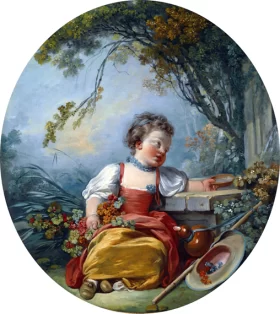 The Little Pilgrim 1755 by Francois Boucher